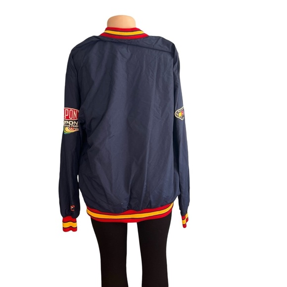 Jeff Gordon Chase Authentics NASCAR Dupont Pullover Windbreaker Jacket - Picture 9 of 13